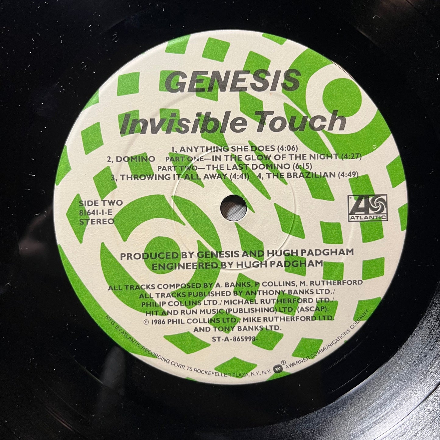 Genesis - Invisible Touch (VINYL) | Excellent (EX)