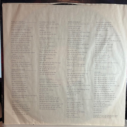 Journey - Infinity (VINYL) | Excellent (EX) Very Good Plus (VG+)