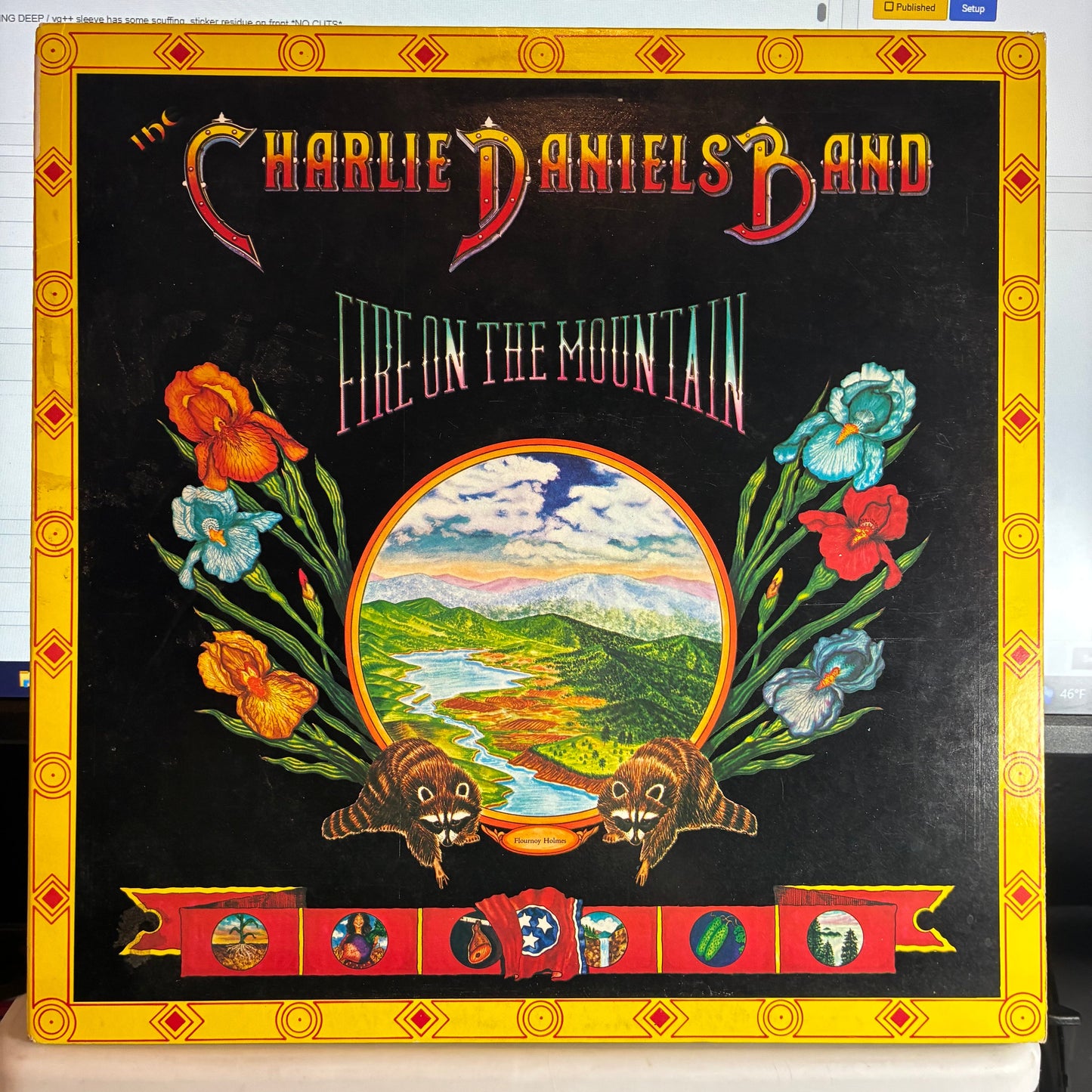 The Charlie Daniels Band - Fire On The Mountain (VINYL) | Excellent (EX) Very Good Plus Plus (VG++)