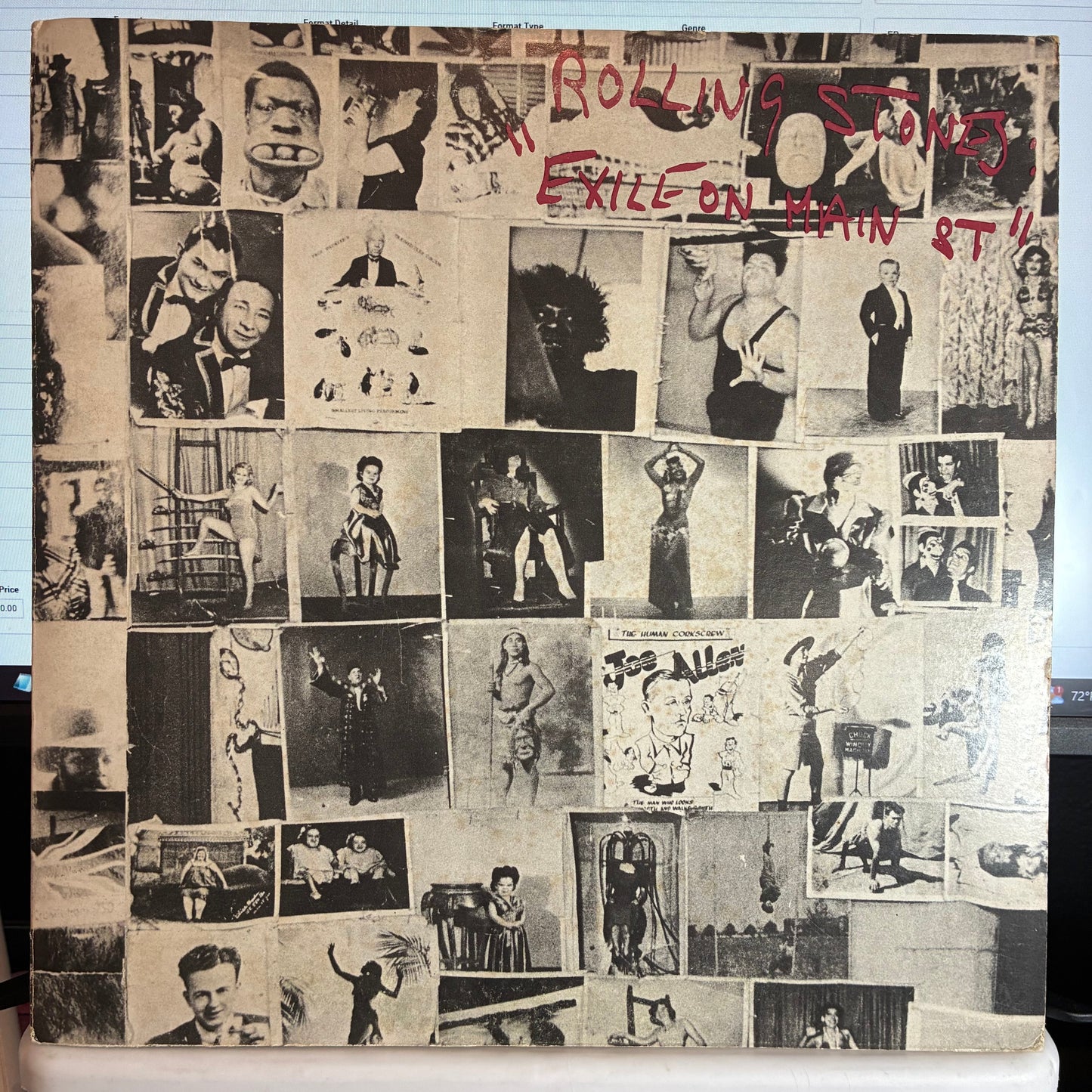 The Rolling Stones - Exile On Main St (2x VINYL W POSTCARDS) | Excellent (EX) Very Good Plus (VG+)