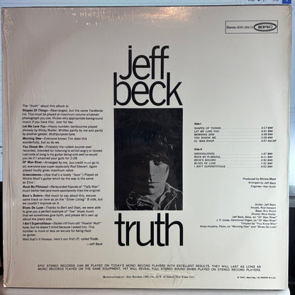 Jeff Beck - Truth (VINYL) | Excellent (EX)