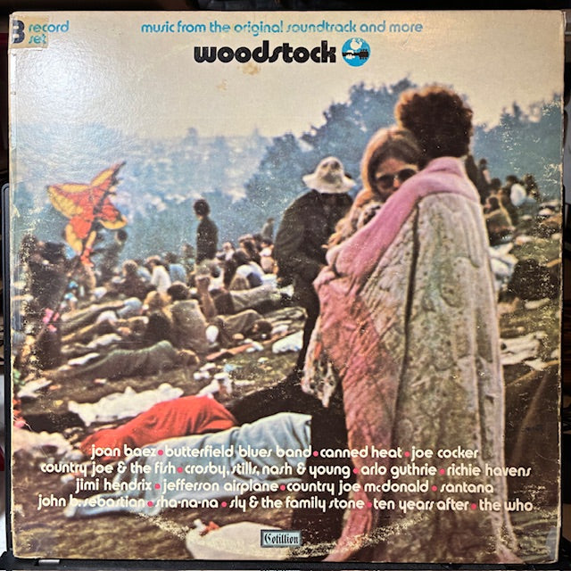 Various - Woodstock - Music From The Original Soundtrack And More (3x VINYL) | Excellent (EX) Very Good Plus (VG+)