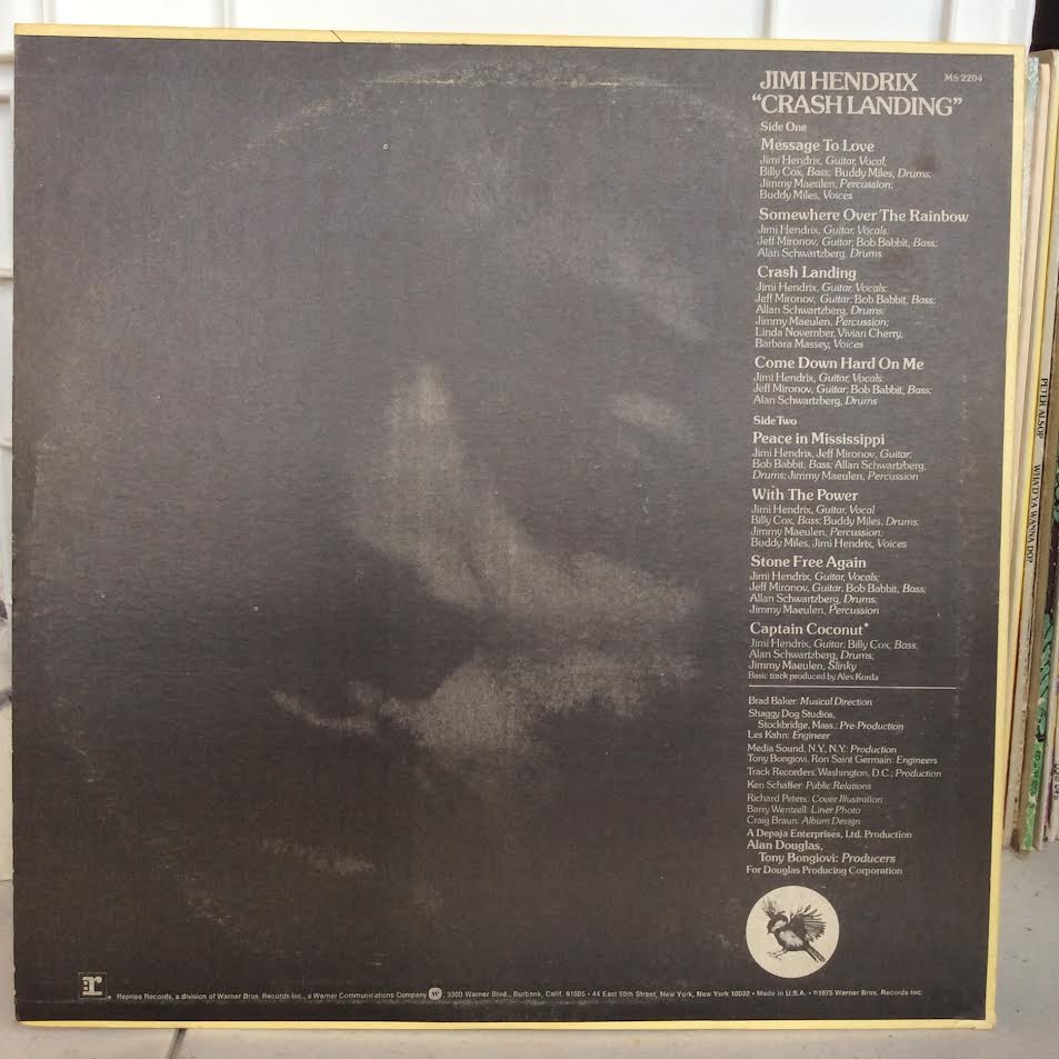 Jimi Hendrix - Crash Landing (VINYL) | Excellent (EX) Excellent (EX)