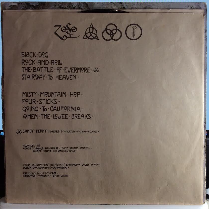 Led Zeppelin - Untitled (VINYL) | Very Good (VG)