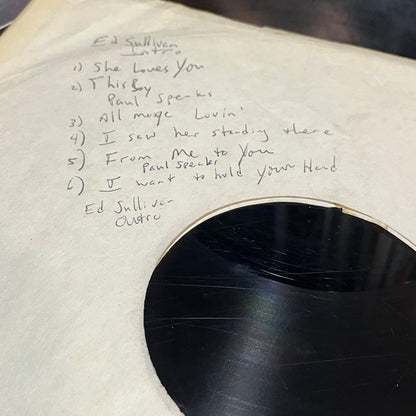 Beatles - Ed Sullivan Show *RARE ACETATE 12" LP* | Good Plus (G+) Generic