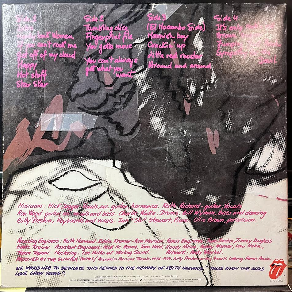 The Rolling Stones - Love You Live (2xVINYL) | Near Mint- (NM-) Excellent+ (EX+)