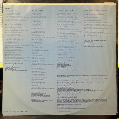 Donald Fagen - The Nightfly (VINYL) | Near Mint- (NM-) Excellent (EX)