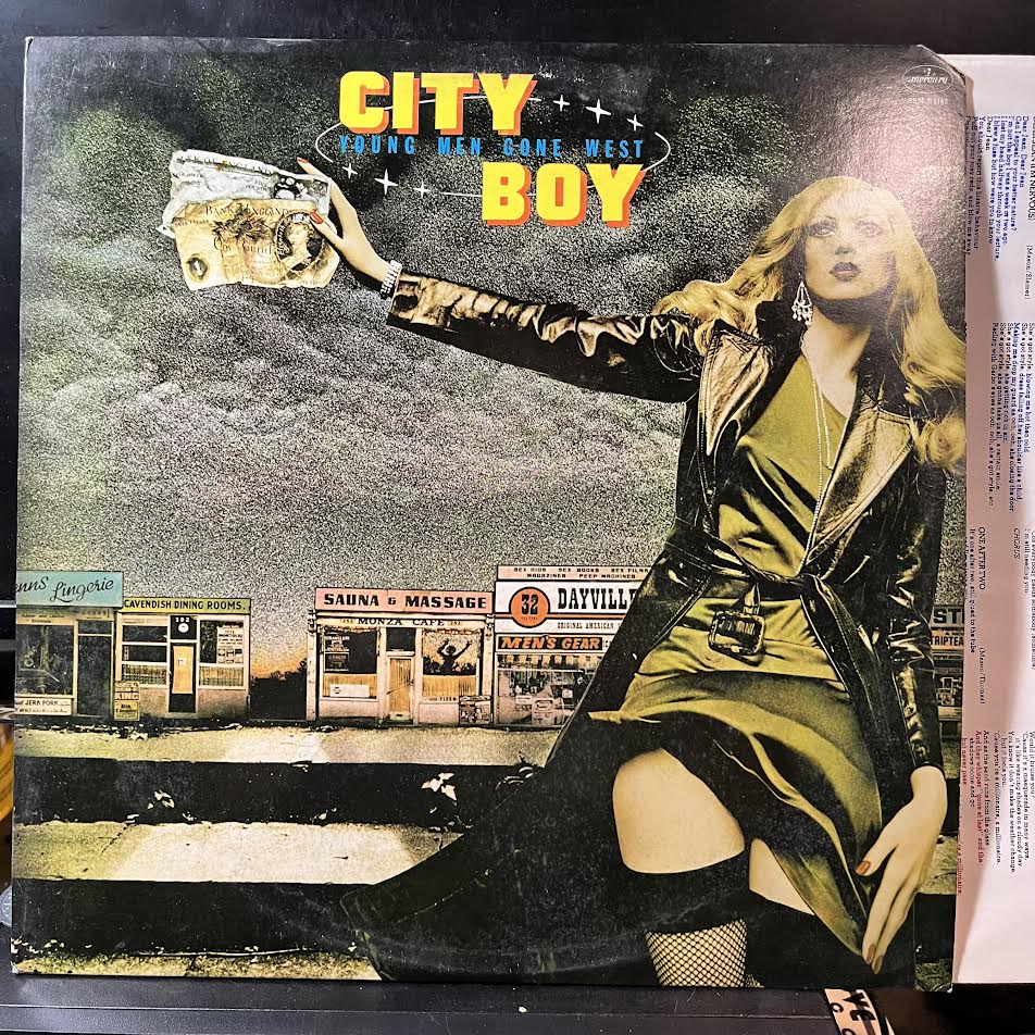 City Boy - Young Men Gone West (VINYL) | Near Mint- (NM-) Excellent+ (EX+)