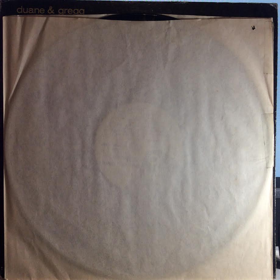 Duane & Greg Allman - Duane & Gregg Allman (VINYL) | Near Mint- (NM-) Very Good (VG)