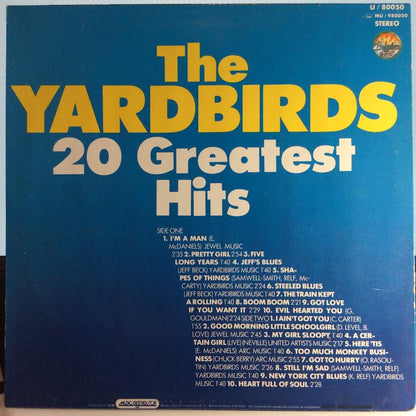 The Yardbirds - 20 Greatest Hits (VINYL) *GERMANY* | Near Mint- (NM-) Excellent+ (EX+)