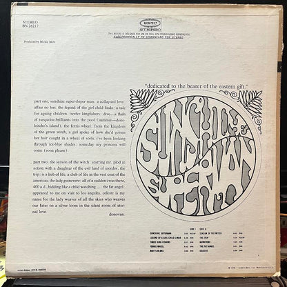 Donovan - Sunshine Superman (VINYL) | Near Mint- (NM-) Excellent (EX)