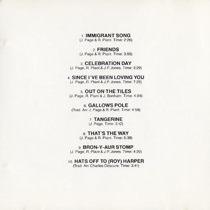 Led Zeppelin - Led Zeppelin III (CD) | Near Mint (NM) Near Mint (NM)
