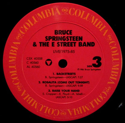 Bruce Springsteen & The E-Street Band - Live / 1975-85 (5x VINYL BOX SET) | Near Mint (NM or M-) Excellent (EX)