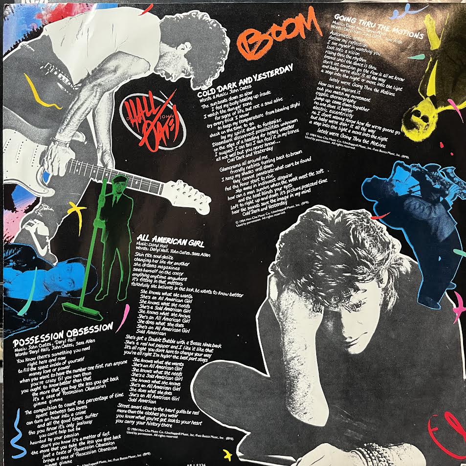 Daryl Hall & John Oates - Big Bam Boom (VINYL) | Near Mint (NM or M-)
