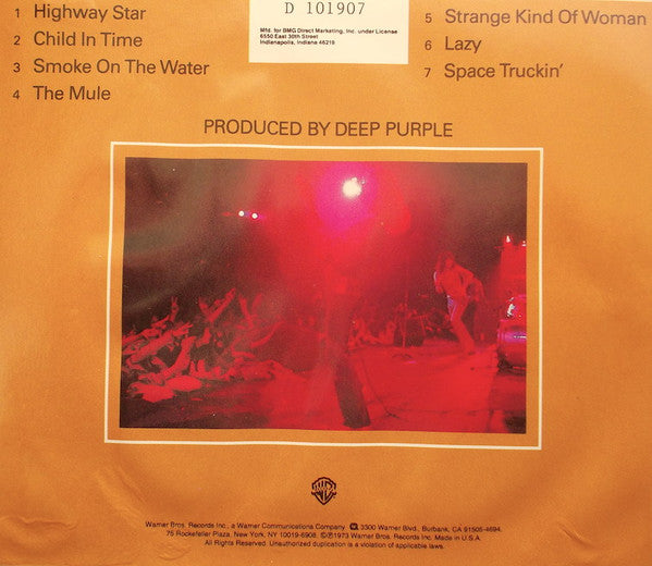 Deep Purple - Made In Japan (CD) | Near Mint (NM) Near Mint (NM)