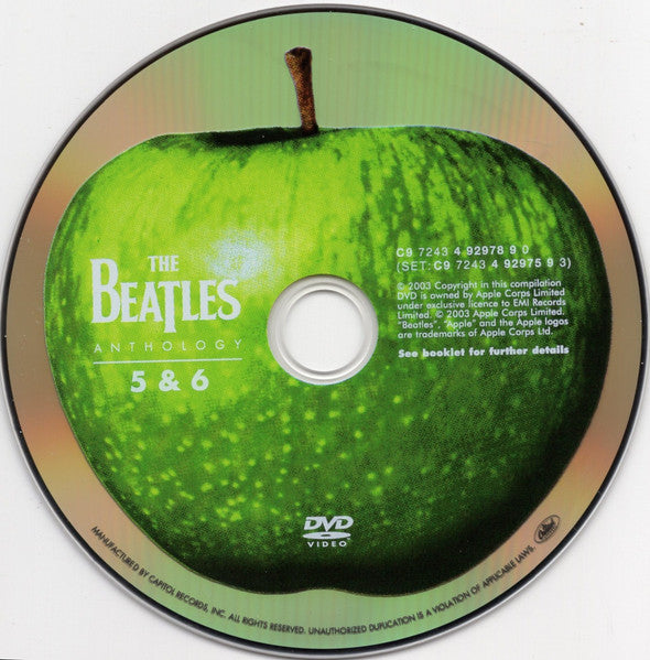 The Beatles - Anthology (DVD BOX - MISSING DISC 1) |