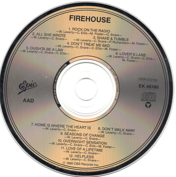 FireHouse (2) - FireHouse (CD) | Near Mint (NM)