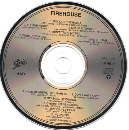 FireHouse (2) - FireHouse (CD) | Near Mint (NM)