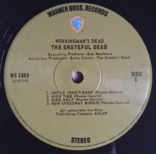 The Grateful Dead - The Warner Bros. Studio Albums (BOX SET) | Near Mint (NM or M-)