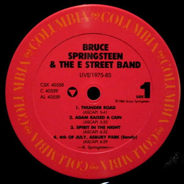 Bruce Springsteen & The E-Street Band - Live / 1975-85 (5x VINYL BOX SET) | Near Mint (NM or M-) Excellent (EX)