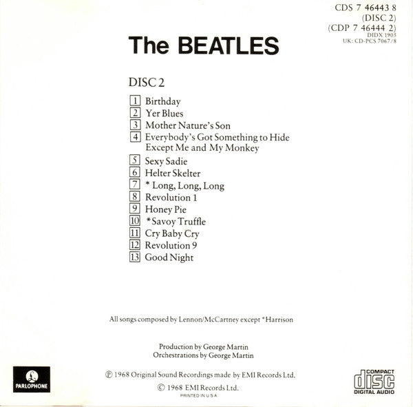 The Beatles - The Beatles (2xCD) | Near Mint (NM or M-)
