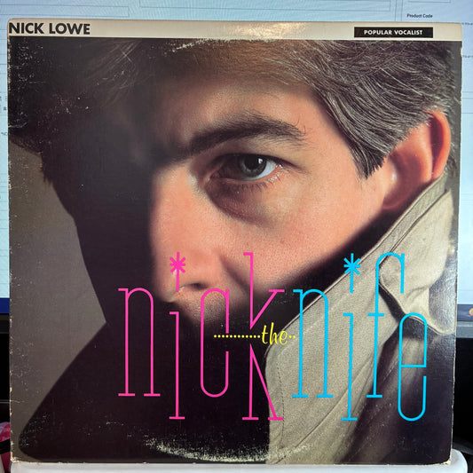 Nick Lowe - Nick The Knife (VINYL) | Near Mint (NM or M-) Very Good Plus (VG+)