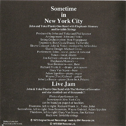John Lennon & Yoko Ono - Some Time In New York City (2xCD) | Near Mint (NM) Near Mint (NM)