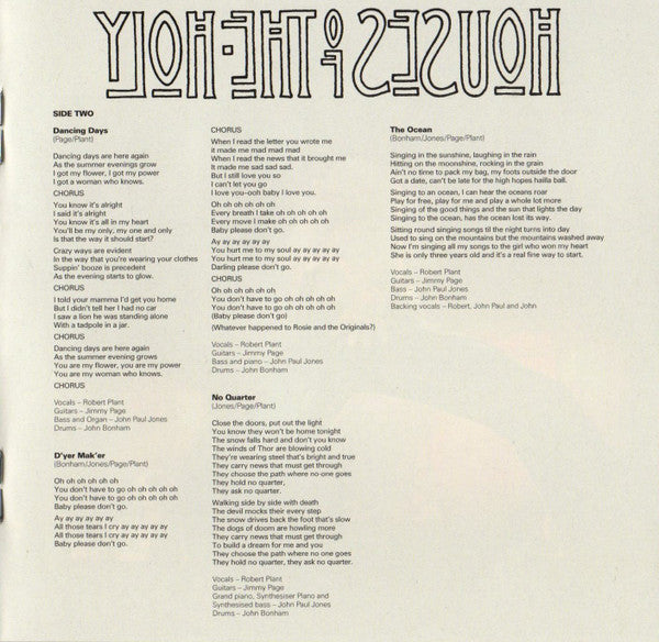 Led Zeppelin - Houses Of The Holy (2xCD) | Near Mint (NM or M-)