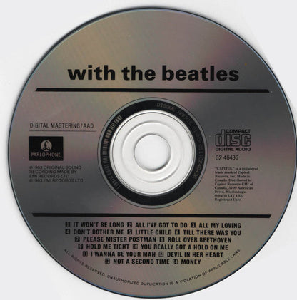 The Beatles - With The Beatles (CD CANADA) | Near Mint (NM) Excellent (EX)