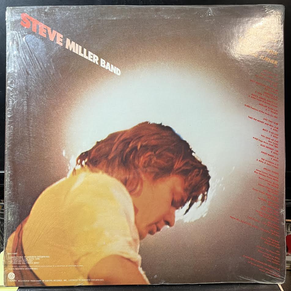 Steve Miller Band - Fly Like An Eagle (VINYL) | Near Mint (NM) Excellent+ (EX+)