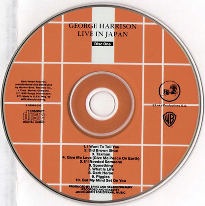 George Harrison - Live In Japan (2xCD) | Near Mint (NM or M-)