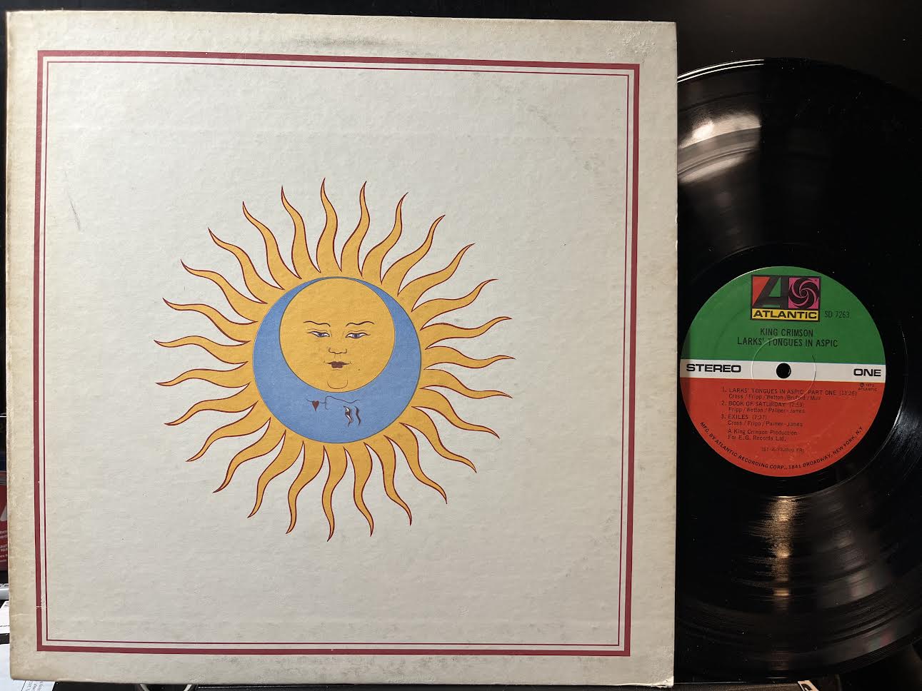 King Crimson - Larks' Tongues In Aspic (VINYL) | Near Mint (NM) Very Good Plus (VG+)