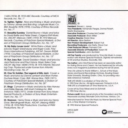 Various - Sounds Of The Seventies - AM Top Twenty (CD) | Near Mint (NM) Near Mint (NM)