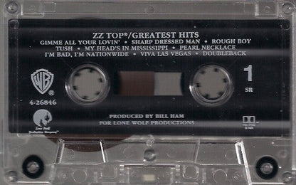 ZZ Top - Greatest Hits (CASSETTE) | Near Mint (NM or M-) Excellent (EX)