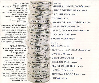 ZZ Top - Greatest Hits (CASSETTE) | Near Mint (NM or M-) Excellent (EX)