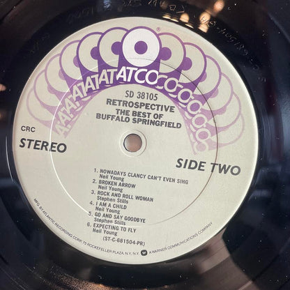 Buffalo Springfield - Retrospective - The Best Of Buffalo Springfield (VINYL) | Near Mint (NM) Excellent+ (EX+)