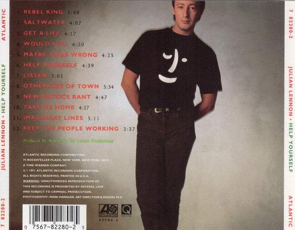 Julian Lennon - Help Yourself (CD) | Near Mint (NM) Near Mint (NM)