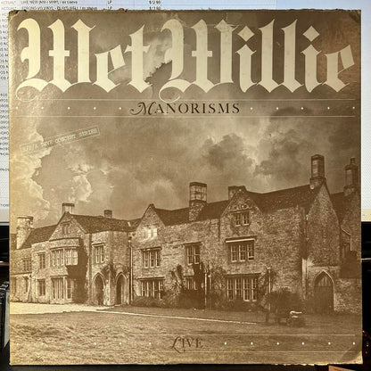 Wet Willie - Manorisms Live (VINYL) | Near Mint (NM) Very Good Plus (VG+)