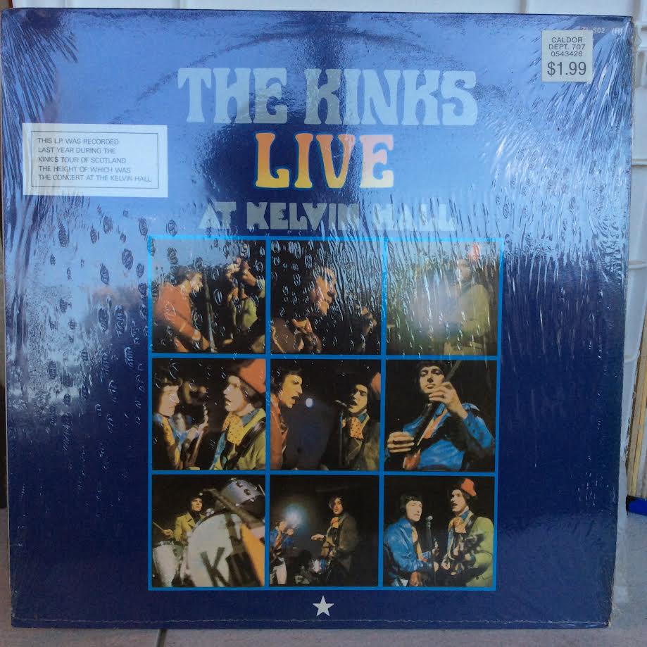 The Kinks - Live At Kelvin Hall (VINYL) | Near Mint (NM) Near Mint (NM)
