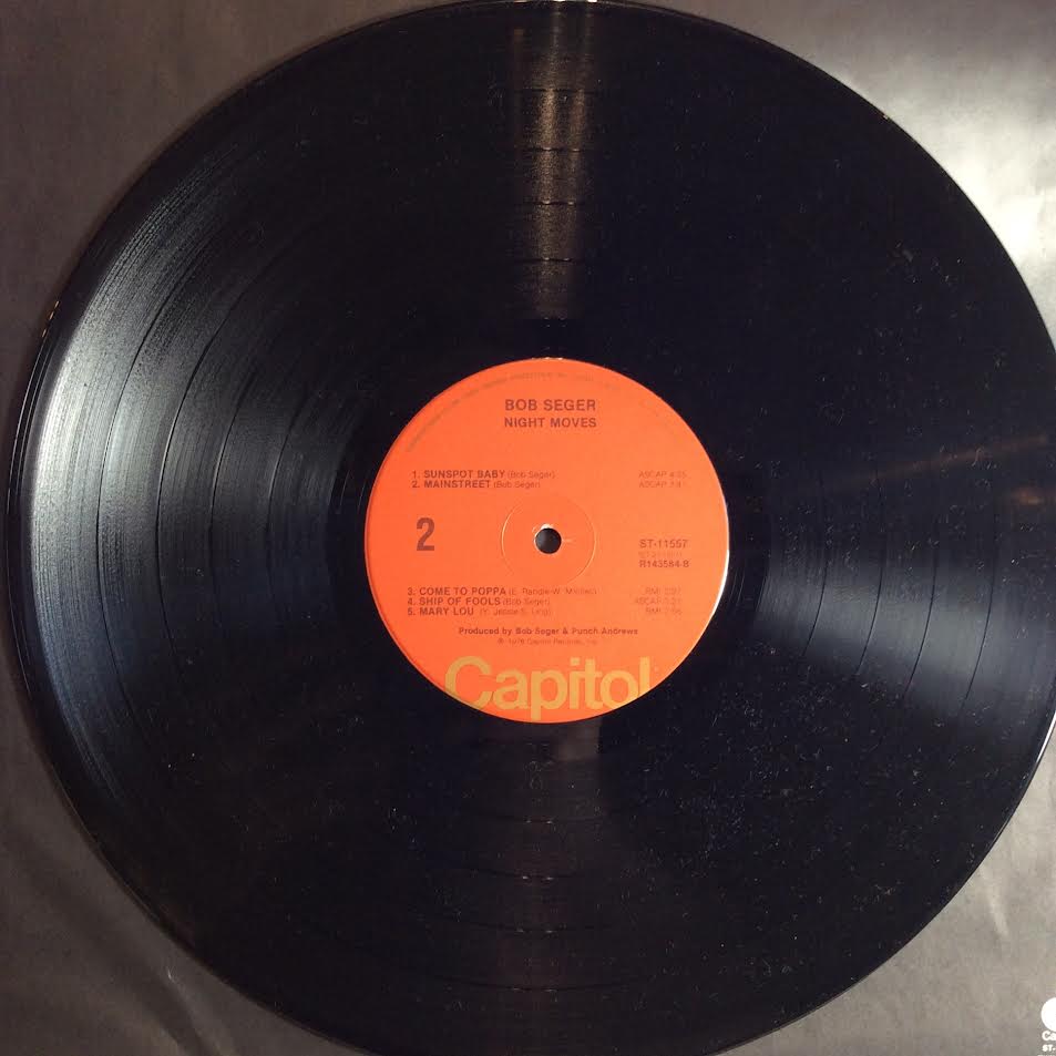 Bob Seger And The Silver Bullet Band - Night Moves (VINYL) | Near Mint (NM) Very Good Plus (VG+)