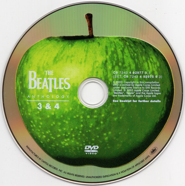 The Beatles - Anthology (DVD BOX - MISSING DISC 1) |