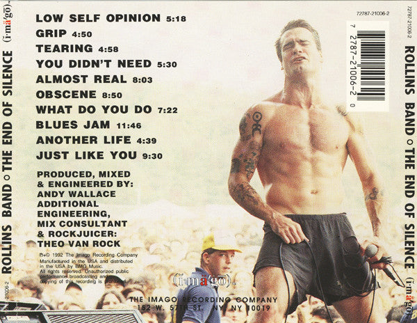Rollins Band - The End Of Silence (CD) | Near Mint (NM or M-)