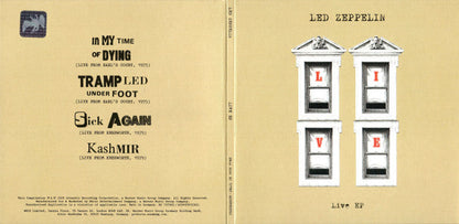 Led Zeppelin - Live EP (CD) | Near Mint (NM or M-)