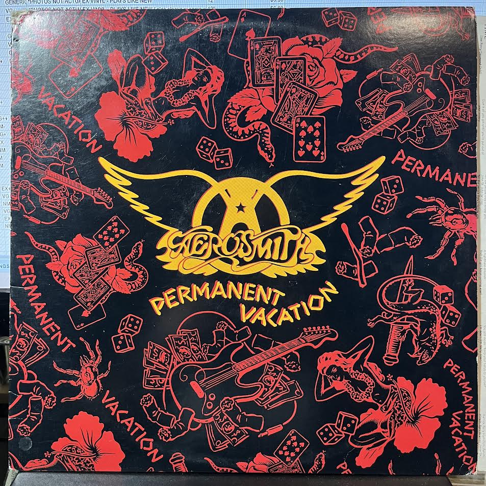 Aerosmith - Permanent Vacation (VINYL) | Near Mint (NM or M-) Excellent+ (EX+)
