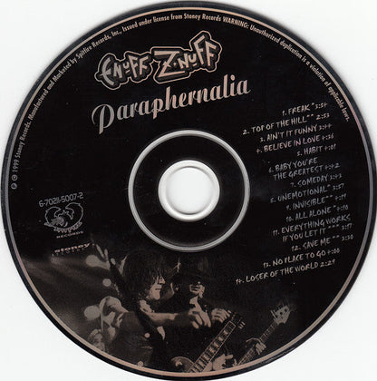 Enuff Z'nuff - Paraphernalia (CD) | Near Mint (NM or M-)