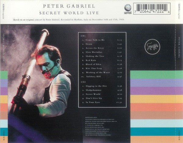 Peter Gabriel - Secret World Live (2xCD) | Near Mint (NM or M-) Near Mint (NM)