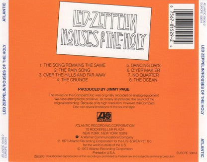 Led Zeppelin - Houses Of The Holy (CD) | Near Mint (NM or M-)