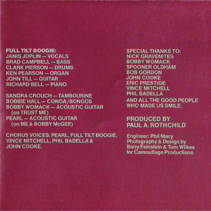 Pearl (CD) | Near Mint (NM) Near Mint (NM)