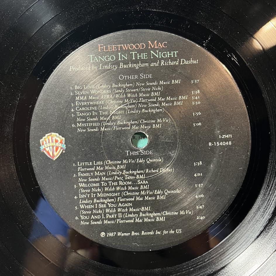 Fleetwood Mac - Tango In The Night (VINYL) | Near Mint (NM) Near Mint (NM)