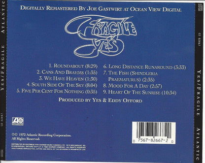 Yes - Fragile (CD CANADA) | Near Mint (NM) Near Mint (NM)